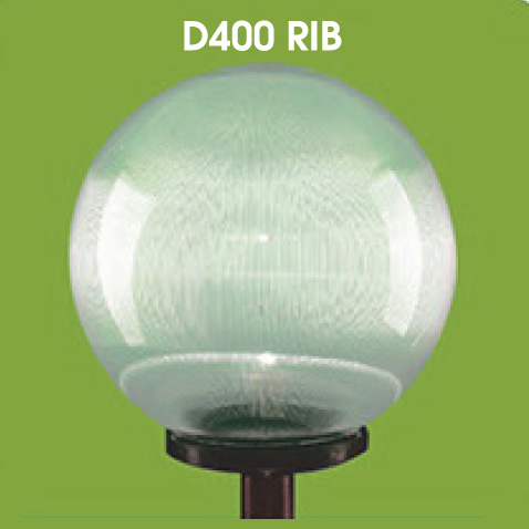 Đèn trang trí Cầu sọc D400